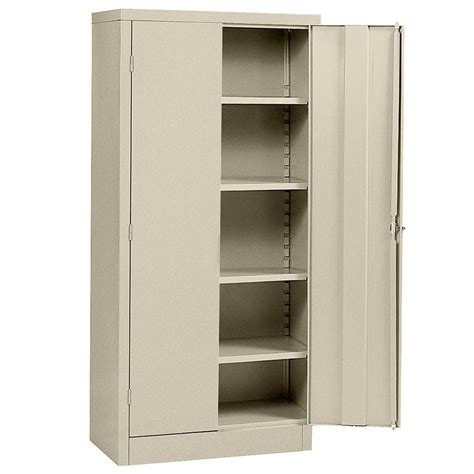 steel garage storage cabinet 36 x 18 x 72|fully assembled metal storage cabinets.